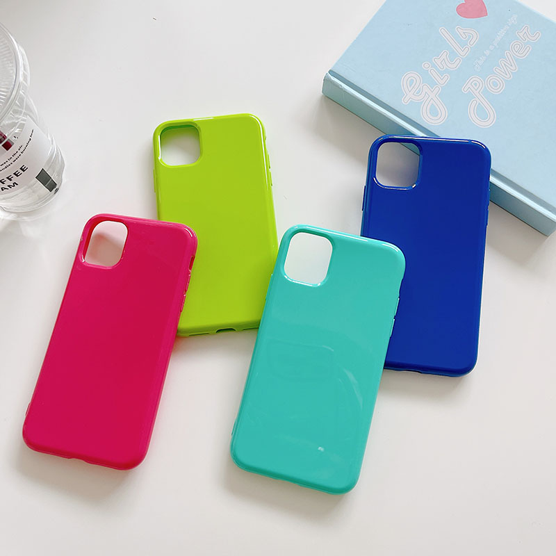 ốp iphone 11 Ốp điện thoại silicon TPU màu kẹo macaron cho iPhone 11 Pro Max X Xr Xs