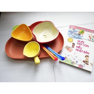 Set bát ăn dặm 6 món siêu xinh cho bé