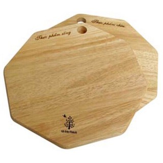Thớt bát giác bộ 2 gỗ đức thành 00331