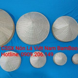 Bộ nón nhỏ trang trí 5 kích cỡ 14,5 17,5 20 25 30 CMND