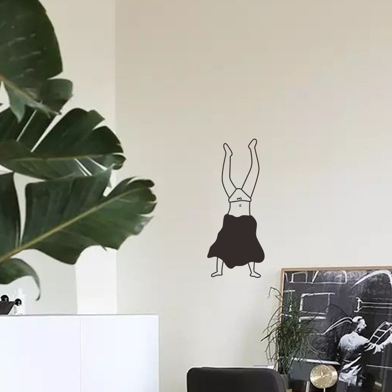 Miếng dán tường PVC họa tiết hoạt hình trang trí phòng ngủ dễ thương