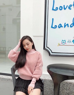 Áo len nhung hàng Quảng Châu