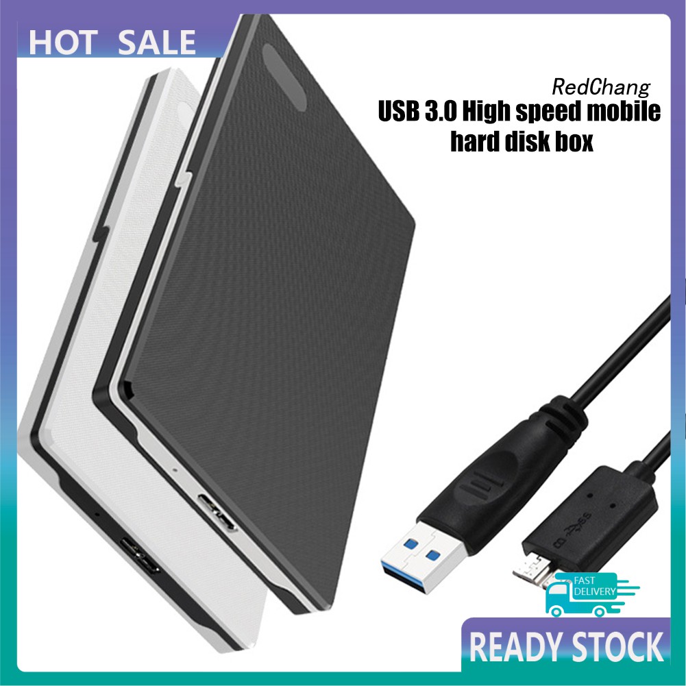 Vỏ Ổ Cứng Ngoài Usb 3.0 Tốc Độ Cao 2.5inch Sata Ssd Cho Pc