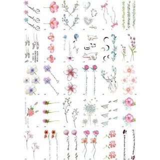 Combo 10 miếng dán tatoo hình bé ngẫu nhiên
