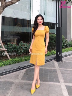 Đầm tay phồng