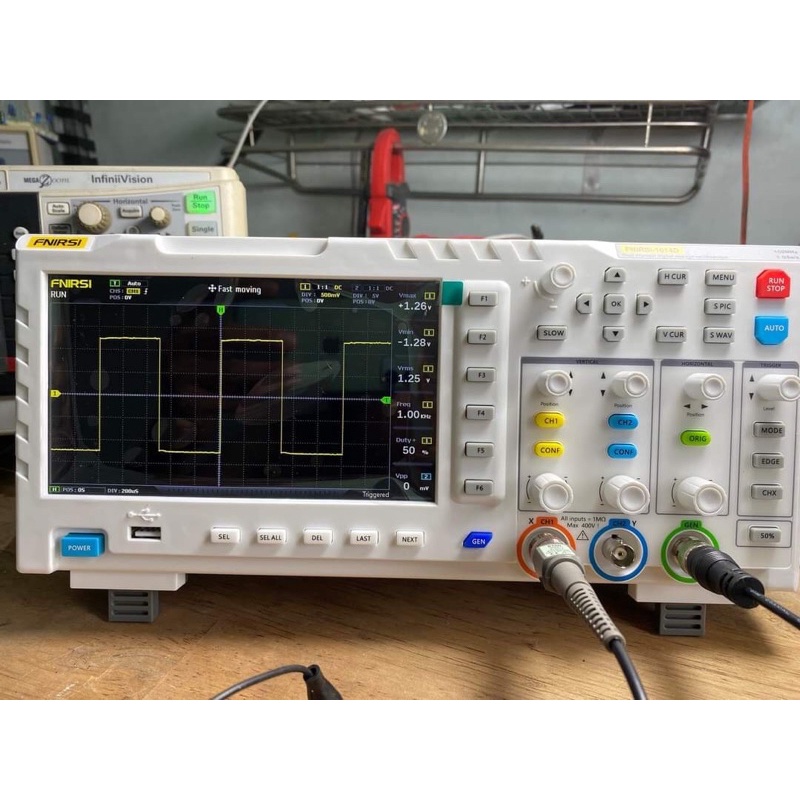 Máy phát sóng kèm phát sin 2 kênh 100MHZ hiệu FNIRSI - 1014D