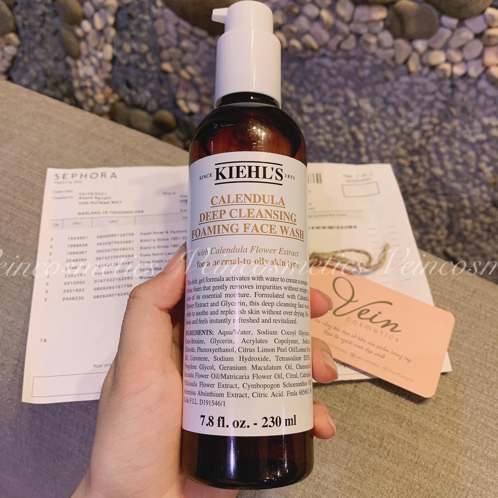 Sữa Rửa Mặt Kiehls Hoa Cúc 230ml - Srm Kiehls Hoa Cúc