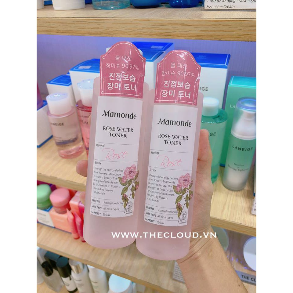 Nước hoa hồng Mamonde Rose Water Toner new 2018. | BigBuy360 - bigbuy360.vn