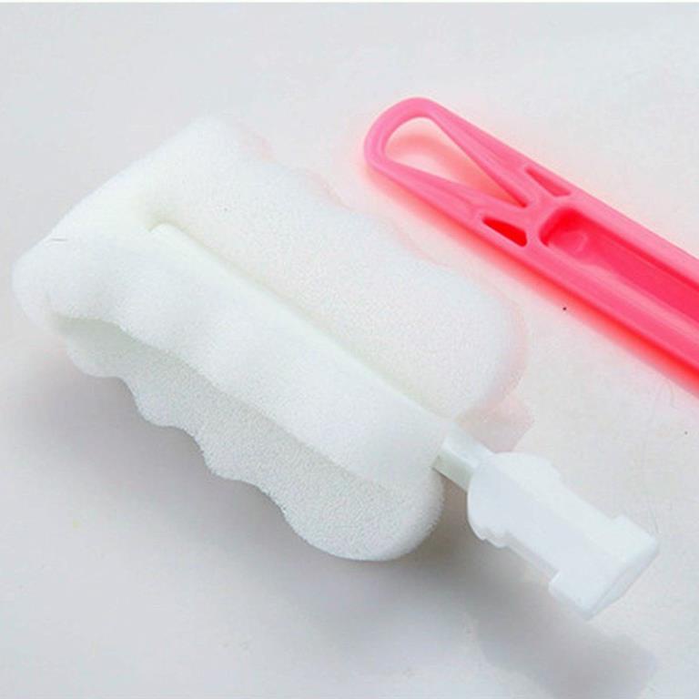 Cọ rửa cốc chén bình nước FITEZY có thể tháo rời tay cầm dài 29cm