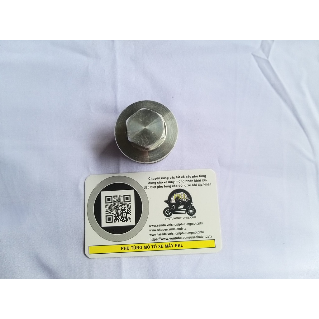 Ốc chụp phuộc giảm xóc ty 41 CB400 92-98, VTEC HORNET CB750 XJR400 FZ250 Magna 250 Và các dòng xe tương ứng Giá 1 cái