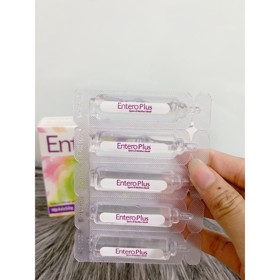 Men nước Enter Plus giúp cân bằng hệ vi sinh đường ruột (Hôp 20 ống )