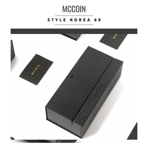 Combo Hộp kính + Túi da + Thẻ bảo hành Kính MCCOIN thích hợp làm quà tặng người thân, bạn bè