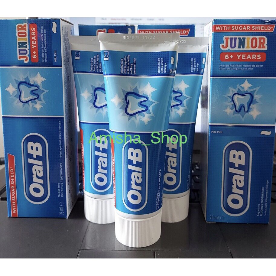 Kem Đánh Răng Trẻ Em Oral B 75ml - Đức ( 6 tuổi)