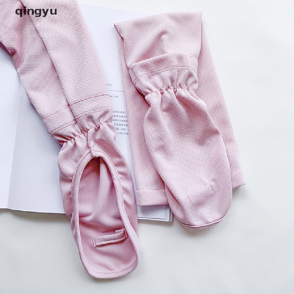 Găng Tay Chống Nắng Và Tia UV Bằng Lụa Mát Thời Trang Mùa Hè Dành Cho Bạn Nữ