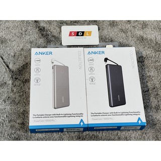 Sạc dự phòng Anker PowerCore+ 10000 Pro model A1233 tích hợp cổng dành cho thiết bị táo