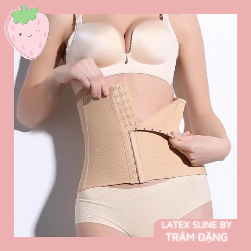 Đai nịt bụng Latex 💖HỦY DIỆT MỠ💖 Gen định hình latex sline chống chảy sệ nịt bụng cao cấp hàng loại 1