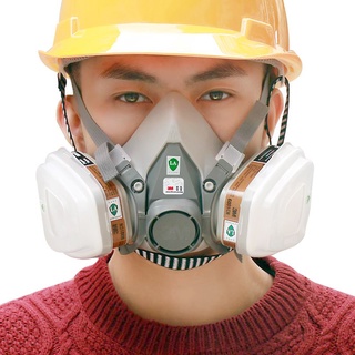 [Trọn Bộ] Mặt Nạ Phòng Độc Chống Bụi 3M 6200 (Sử Dụng Phin Lọc 6006 - Mỹ)