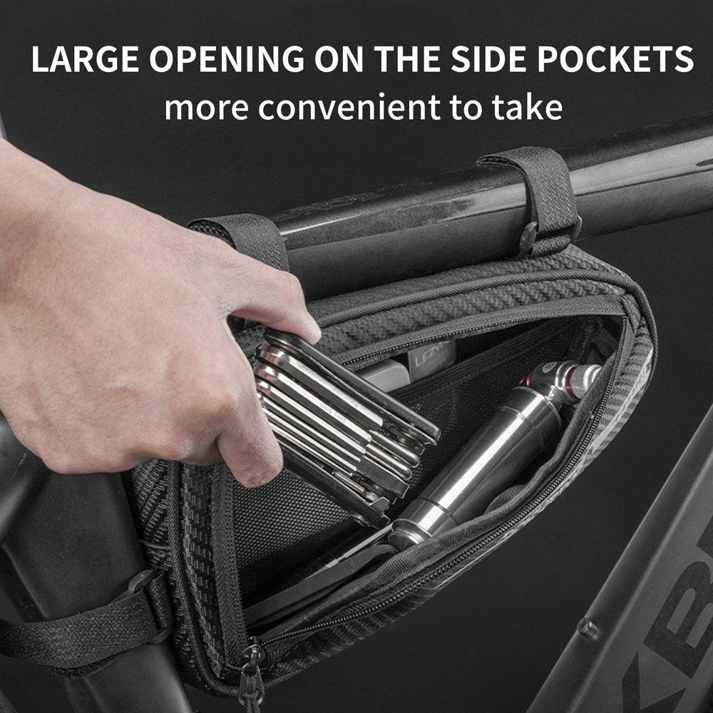 PATRICIA Túi Đựng Vật Dụng Tiện Lợi Gắn Khung Xe Đạp Leo Núi