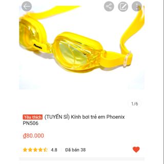 Sỉ 20 Kính bơi PN506 (50k)