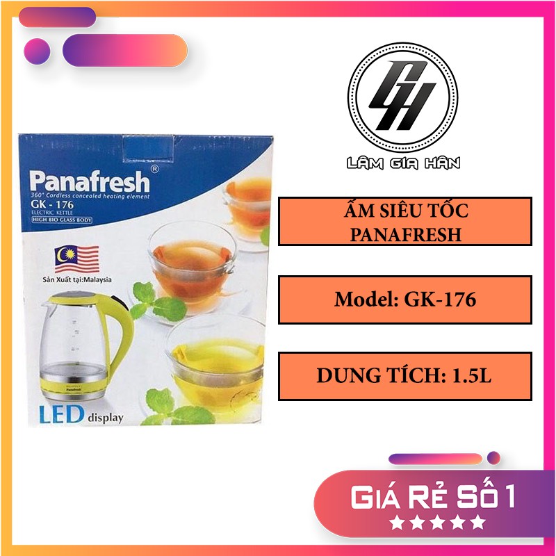 Ấm nước siêu tốc Panafresh GK - 176