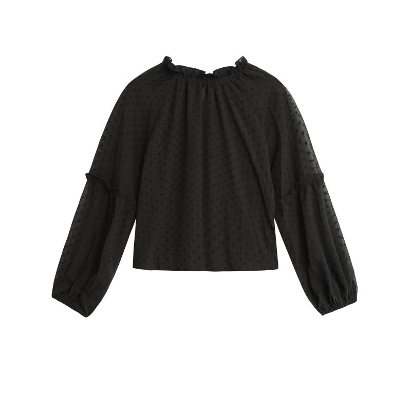 IELGY Đầm midi cổ chữ V in họa tiết phong cách cổ điển thời trang cho nữ