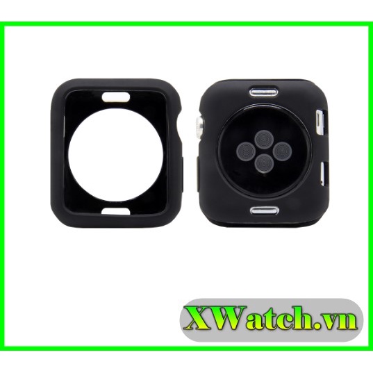Ốp bảo vệ đồng hồ bằng silicon mềm nhiều màu cho Apple Watch iWatch Series 5/4/3/2/1 38mm 40mm 42mm 44mm