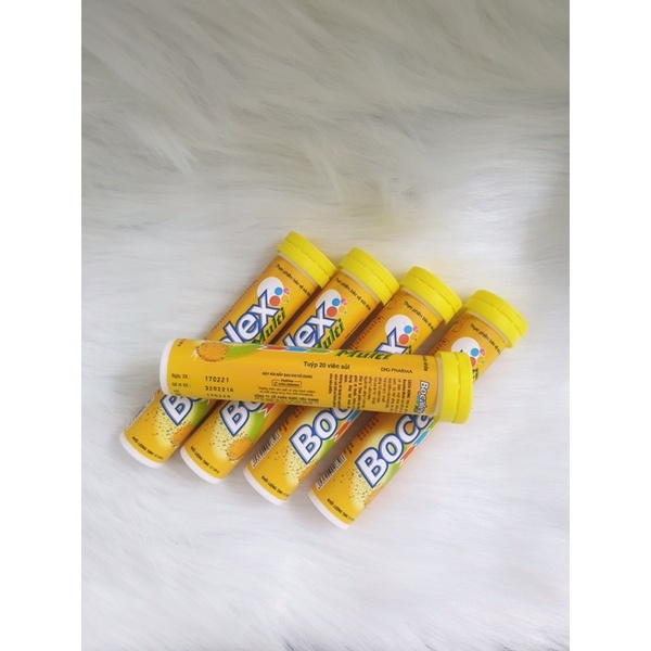 C Sủi bocalex vị cam tuýp 20 viên sủi