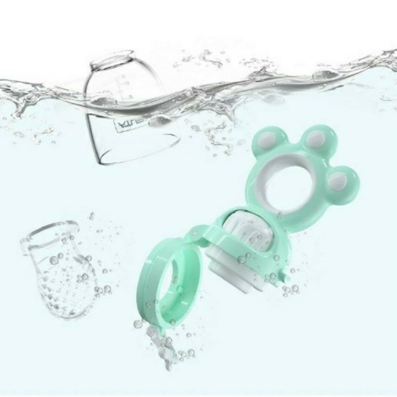 Túi tập nhai ăn dặm chống hóc kèm 3 đầu thay thế an toàn cho bé - MISUTA