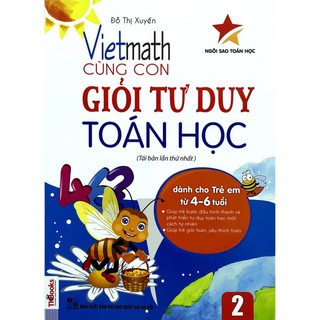 Sách - Vietmath - Cùng con giỏi tư duy toán học 2 - MCBooks