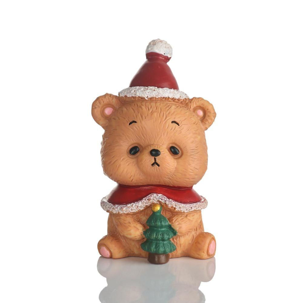 Mô Hình Ông Già Noel / Người Tuyết / Hươu Hoạt Hình Bằng Nhựa Resin