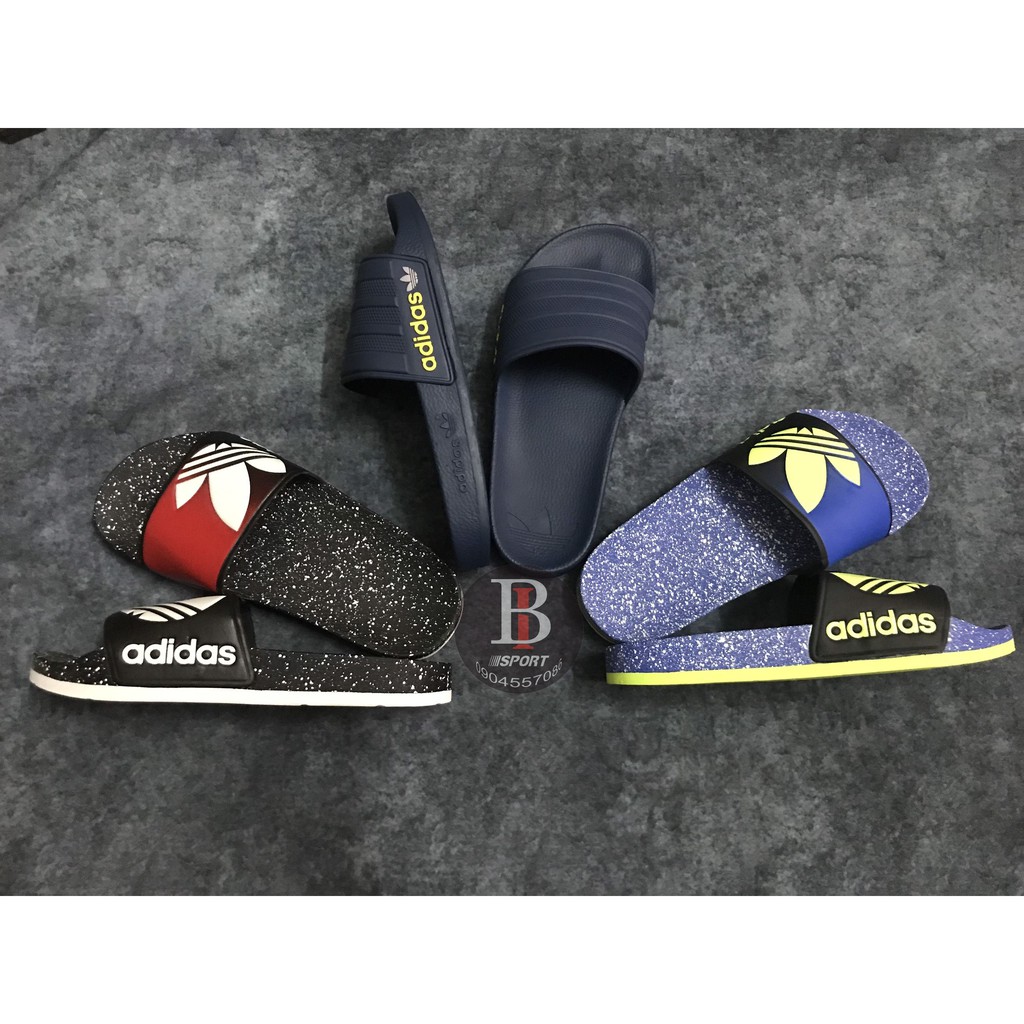 {XẢ LẺ SIZE} Dép quai ngang Adidas.3 lá - full box
