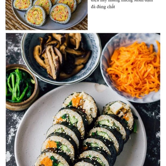 Rong biển / lá kim cuốn cơm Hàn Quốc O'food 10g, sử dụng cho các món kimbap, sushi