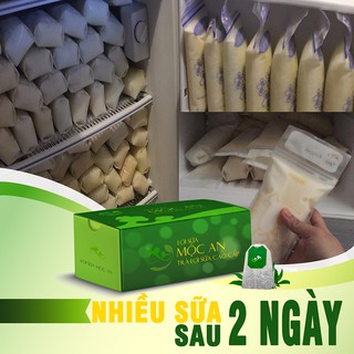 Trà lợi sữa Mộc An - 1 Hộp (120 gói) - CHÍNH HÃNG từ Cty Dược Thảo Xanh - Nghệ An