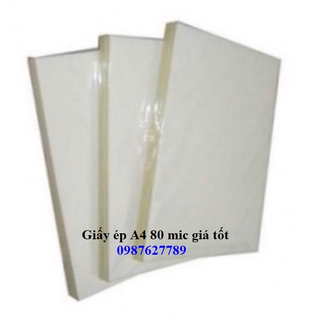 Combo 3 tập giáy ép A4 80 mic giá tốt