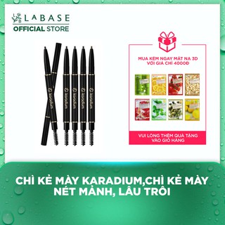bons Chì kẻ mày nét mảnh Karadium Flat Eyebrow Pencil