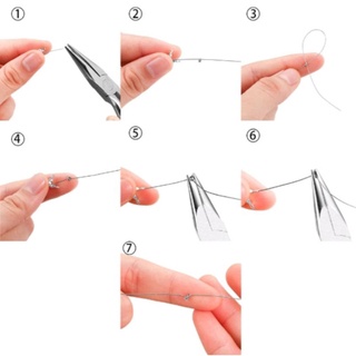 Set 120 hạt chặn làm trang sức thủ công 15mm 20mm 3mm