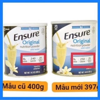 Sữa bột Ensure Original Nutrition Powder hộp 400g của Mỹ thuythuy
