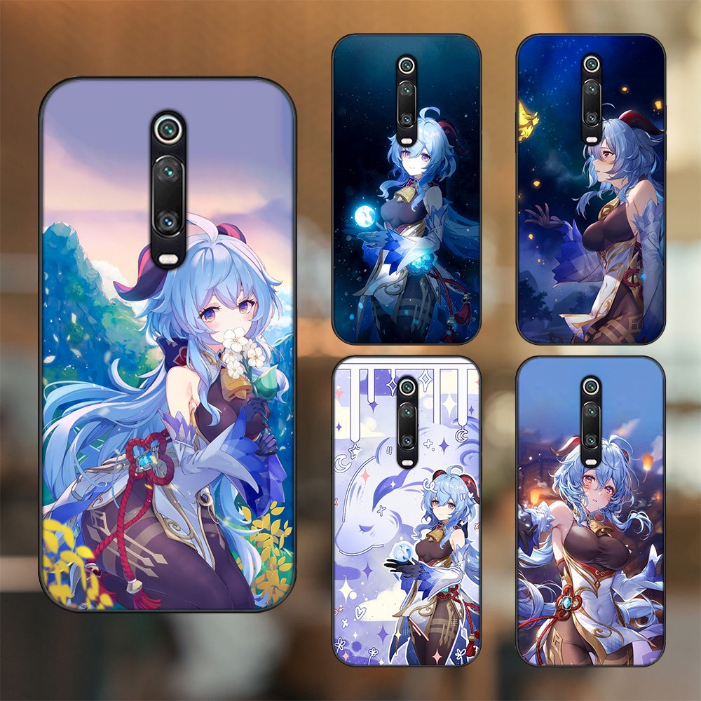 Ốp lưng Xiaomi K20, K20 Pro, Mi 9T viền đen in hình Ganyu Genshin Impact