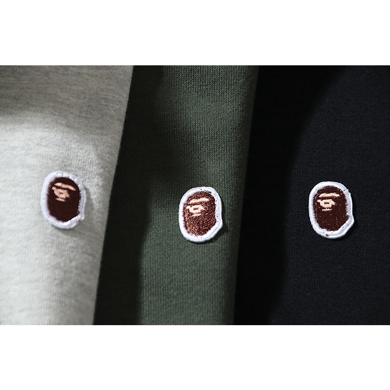 Ape Áo Hoodie Họa Tiết Thêu Thời Trang Cho Nam Nữ