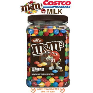 Socola M&M Vị Sữa 1.75KG M&M Milk Chocolate (Chuẩn USA)