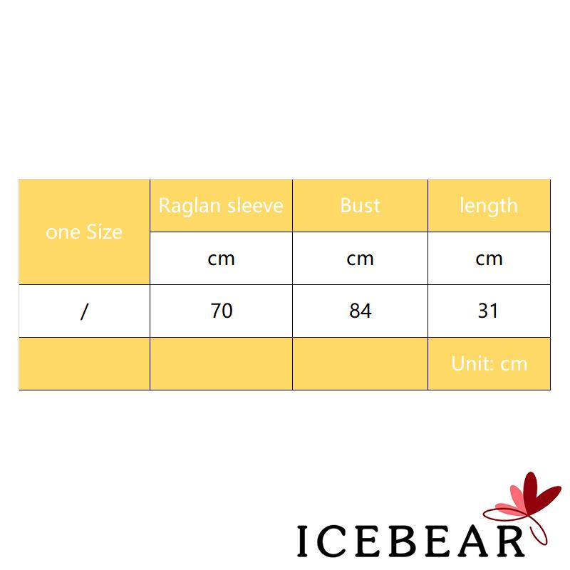 Áo croptop tay dài màu sắc độc đáo cho nữ