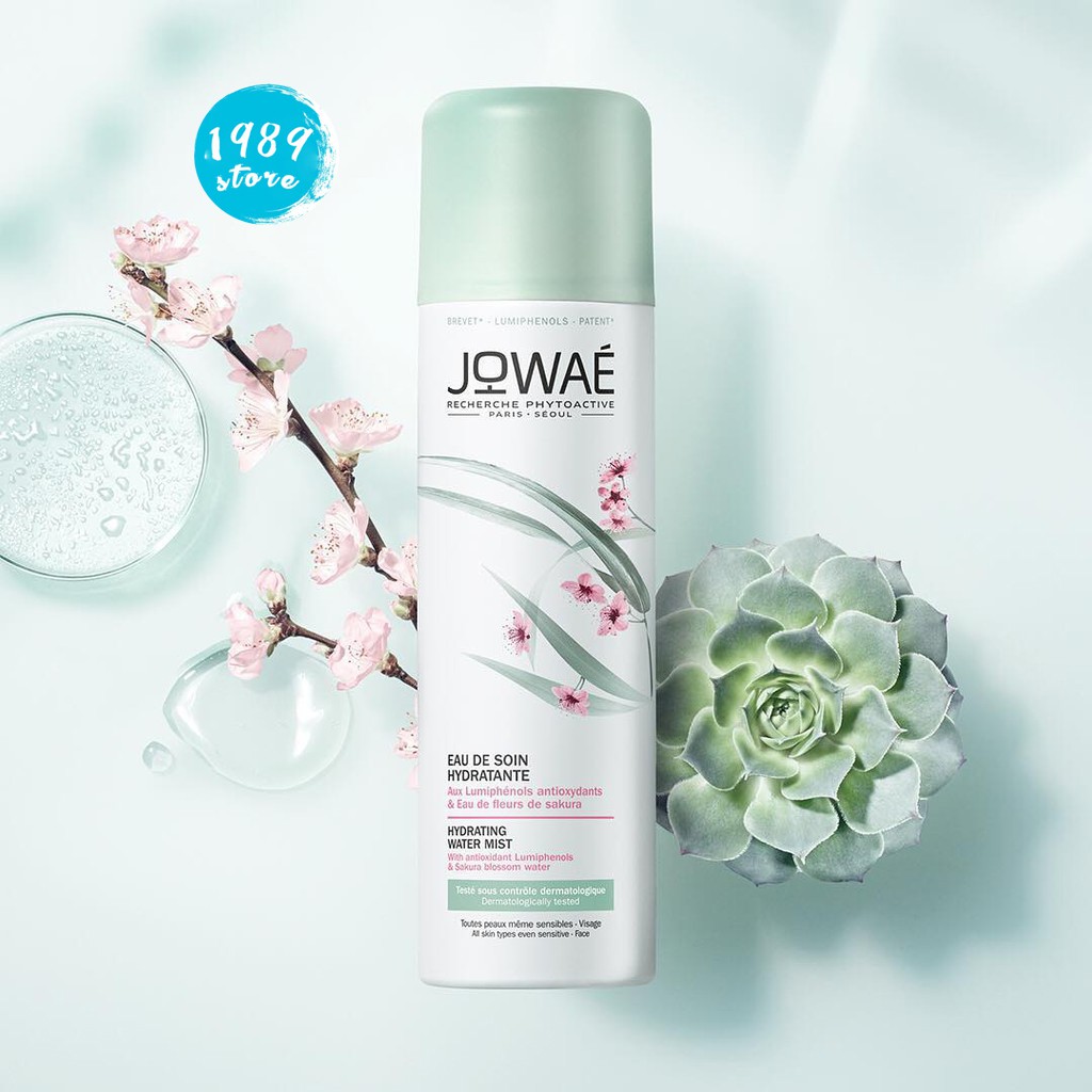 Xịt khoáng dưỡng ẩm sáng da chống lão hóa Jowae Hydrating Water Mist Pháp
