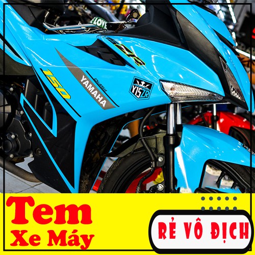 Tem Trùm  Exciter 150 Xanh Đen ⚜️ FEESHIP ⚜️ Siêu Chất
