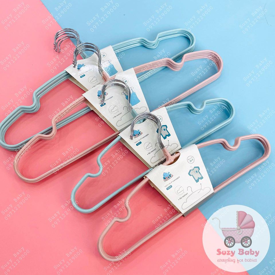 Móc treo quần áo trẻ em bọc cao su holla