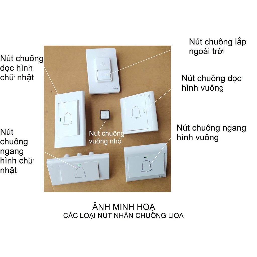 CÔNG TẮC CHUÔNG LiOA