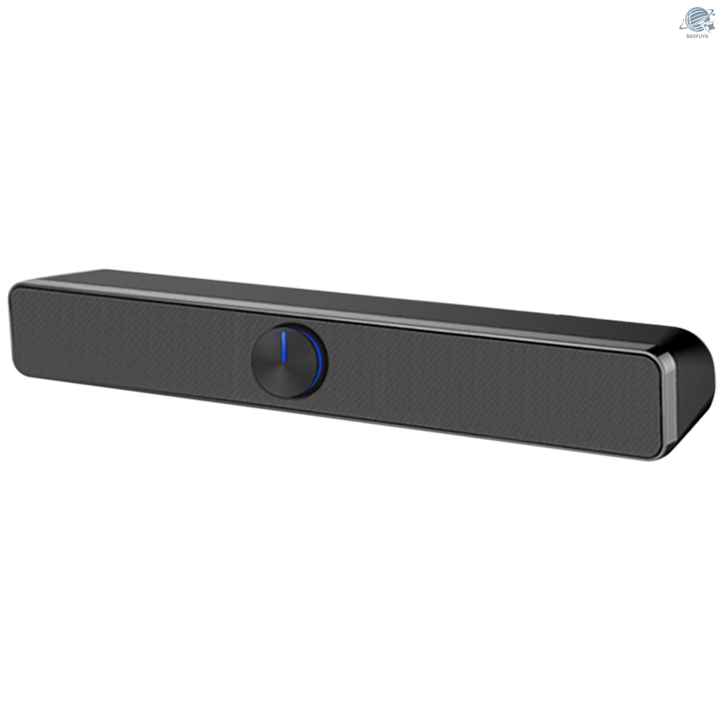 Loa Máy Tính Sada V-193 Cổng Usb Âm Thanh Siêu Trầm 3.5mm Cho Pc Laptop Tablet Mp3 Mp4