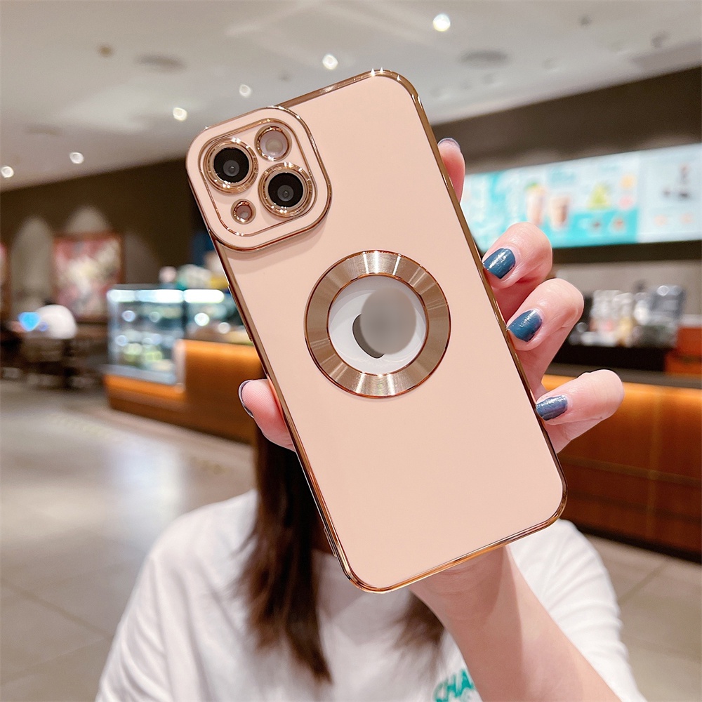 Ốp Điện Thoại Tpu Mềm Mạ Điện Cho iPhone 13 12 11 Pro Max i13 i11 i12