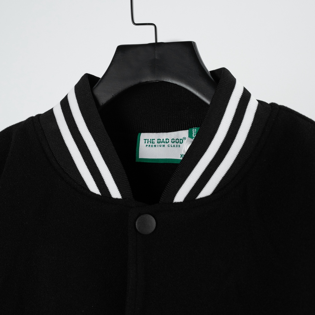 Áo khoác bomber varsity jacket The Bad God Armbony