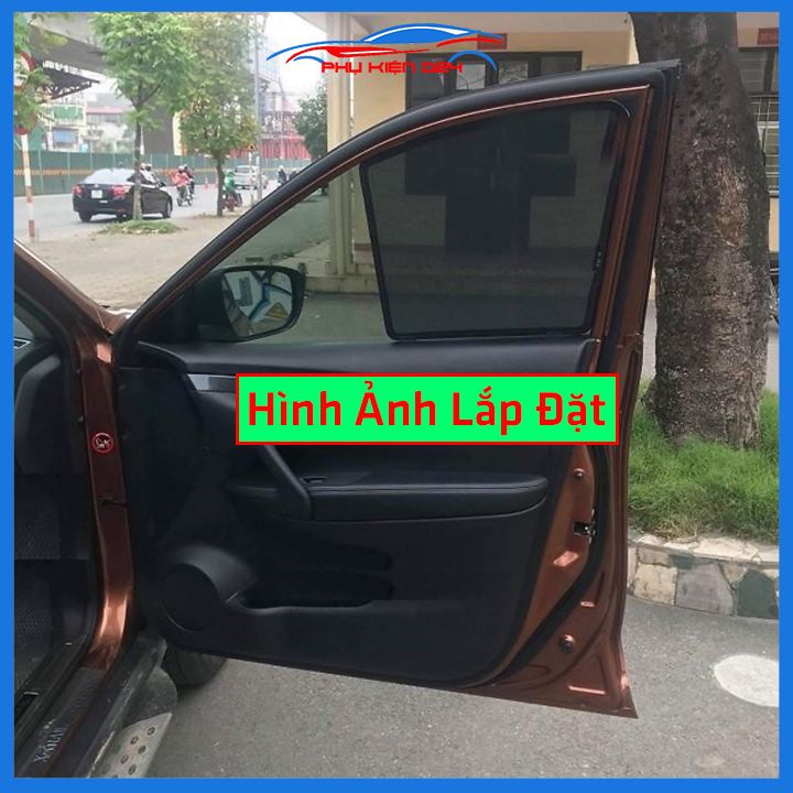 Bộ rèm chắn nắng XTrail, X-Trail cố định nam châm thuận tiện