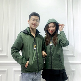 Áo gió hai mặt cao cấp hai lớp áo gió chống nước chống gió chống nắng phom trẻ trung loại cao cấp